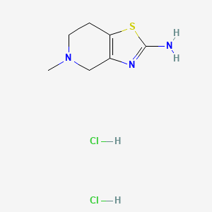 5-Methyl-4,5,6,7-tetrahydrothiazolo[4,5-c]pyridin-2-amine dihydrochloride