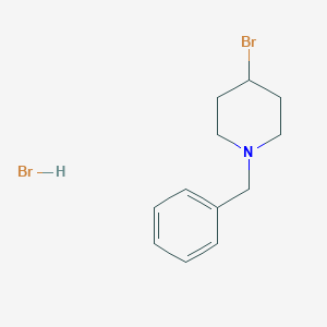 molecular formula C12H17Br2N B13120525 1-Benzyl-4-bromopiperidinehydrobromide 