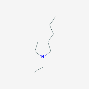 1-Ethyl-3-propylpyrrolidine