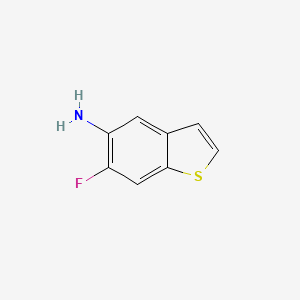 6-Fluorobenzo[b]thiophen-5-amine