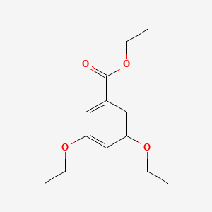 molecular formula C13H18O4 B1312061 3,5-二乙氧基苯甲酸乙酯 CAS No. 351002-95-4