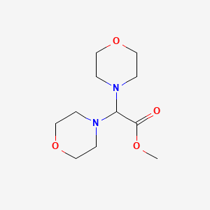 Methyl2,2-dimorpholinoacetate