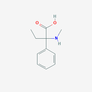 2-(Methylamino)-2-phenylbutanoicacid