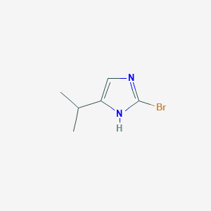 2-Bromo-5-isopropyl-1H-imidazole