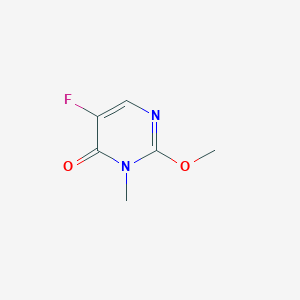 5-fluoro-2-methoxy-3-methylpyrimidin-4(3H)-one