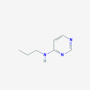 molecular formula C7H11N3 B13120860 N-propylpyrimidin-4-amine CAS No. 45815-12-1