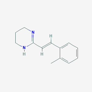 2-(2-Methylstyryl)-1,4,5,6-tetrahydropyrimidine