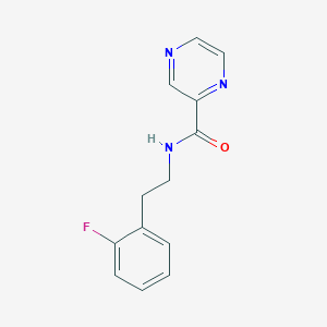 N-(2-Fluorophenethyl)pyrazine-2-carboxamide