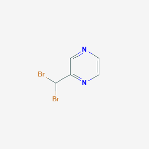 2-(Dibromomethyl)pyrazine