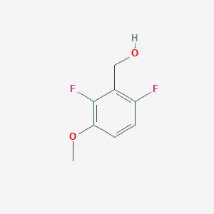 molecular formula C8H8F2O2 B1312094 2,6-Difluoro-3-methoxybenzyl alcohol CAS No. 886498-45-9