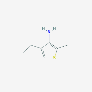 4-Ethyl-2-methylthiophen-3-amine