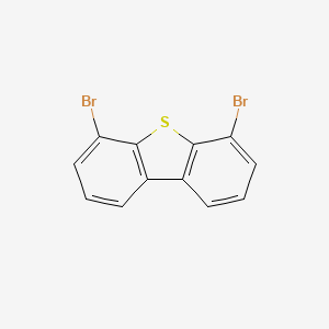 molecular formula C12H6Br2S B1312096 4,6-Dibromodibenzothiophene CAS No. 669773-34-6