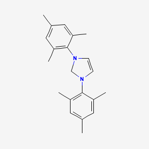 molecular formula C21H26N2 B1312099 1,3-dimesityl-1H-imidazol-3-ium 