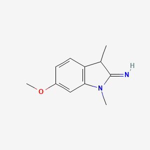 6-Methoxy-1,3-dimethylindolin-2-imine