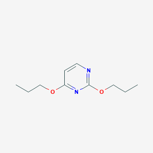 molecular formula C10H16N2O2 B13121000 2,4-Dipropoxypyrimidine 