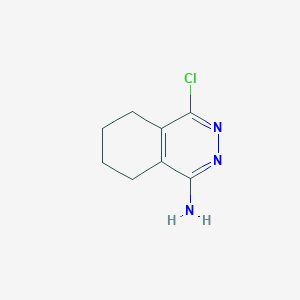 4-Chloro-5,6,7,8-tetrahydrophthalazin-1-amine