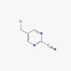 5-(Bromomethyl)pyrimidine-2-carbonitrile