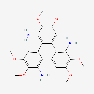 2,3,6,7,10,11-Hexamethoxytriphenylene-1,5,9-triamine