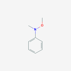 molecular formula C8H11NO B13121054 N,O-dimethyl-N-phenylhydroxylamine 