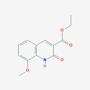 Ethyl 8-methoxy-2-oxo-1,2-dihydroquinoline-3-carboxylate