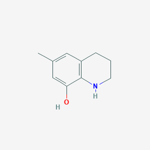 molecular formula C10H13NO B13121128 6-Methyl-1,2,3,4-tetrahydroquinolin-8-ol 