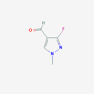 3-Fluoro-1-methyl-1H-pyrazole-4-carbaldehyde