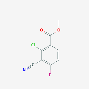 Methyl 2-chloro-3-cyano-4-fluorobenzoate