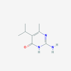 2-amino-5-isopropyl-6-methylpyrimidin-4(1H)-one