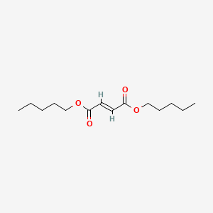 molecular formula C14H24O4 B1312125 二戊基富马酸酯 CAS No. 20314-74-3