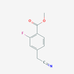 Methyl 4-(cyanomethyl)-2-fluorobenzoate