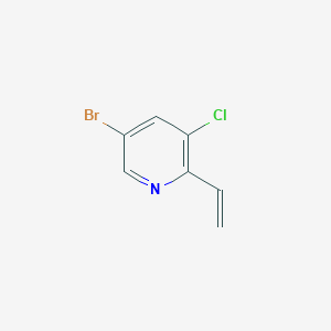 5-Bromo-3-chloro-2-vinylpyridine