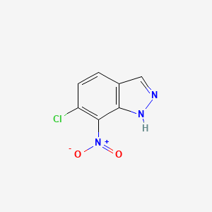 6-Chloro-7-nitro-1H-indazole