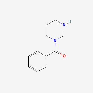 molecular formula C11H14N2O B13121398 Phenyl(tetrahydropyrimidin-1(2H)-yl)methanone 