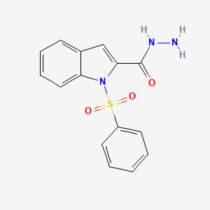 1-(Phenylsulfonyl)-1H-indole-2-carboxylic acid hydrazide