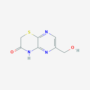 6-(Hydroxymethyl)-2h-pyrazino[2,3-b][1,4]thiazin-3(4h)-one