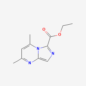 Ethyl 2,4-dimethylimidazo[1,5-a]pyrimidine-6-carboxylate