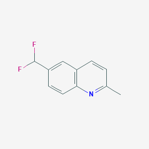 6-(Difluoromethyl)-2-methylquinoline