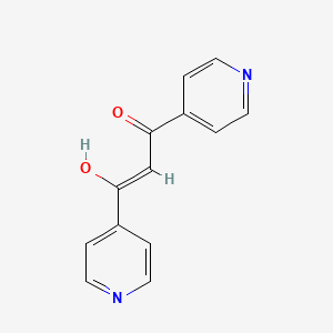 3-Hydroxy-1,3-di(pyridin-4-yl)prop-2-en-1-one