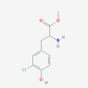 Methyl 2-amino-3-(3-chloro-4-hydroxyphenyl)propanoate