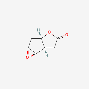 Rel-(1aR,2aR,5aR,5bS)-Hexahydro-4H-oxireno[3,4]cyclopenta[1,2-b]furan-4-one