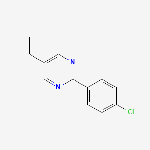 2-(4-Chlorophenyl)-5-ethylpyrimidine