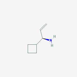 (R)-1-Cyclobutylprop-2-en-1-amine