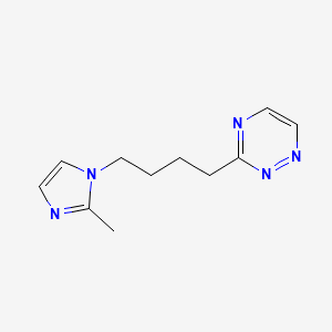 3-(4-(2-methyl-1H-imidazol-1-yl)butyl)-1,2,4-triazine