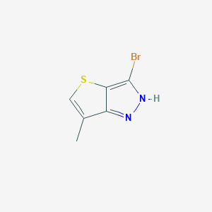 3-Bromo-6-methyl-1H-thieno[3,2-c]pyrazole