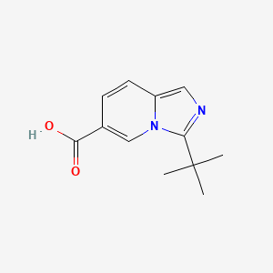 3-(tert-Butyl)imidazo[1,5-a]pyridine-6-carboxylicacid