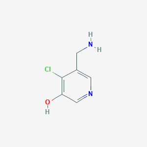 5-(Aminomethyl)-4-chloropyridin-3-OL