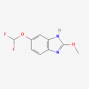 6-(Difluoromethoxy)-2-methoxy-1H-benzo[d]imidazole