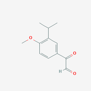 2-(3-Isopropyl-4-methoxyphenyl)-2-oxoacetaldehyde