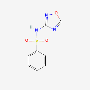 N-(1,2,4-oxadiazol-3-yl)benzenesulfonamide