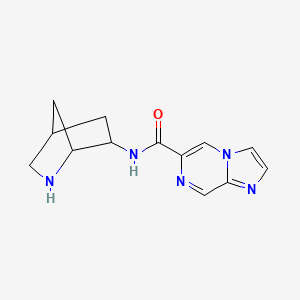 N-(2-Azabicyclo[2.2.1]hept-6-yl)imidazo[1,2-a]pyrazine-6-carboxamide